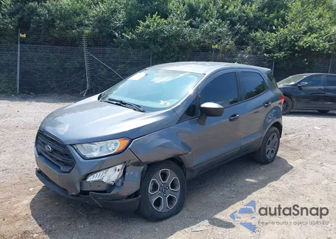 2018 Ford Ecosport S from USA, damaged, VIN MAJ6P1SL8JC221757